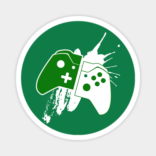 Xbox Control Paint Splash Magnet